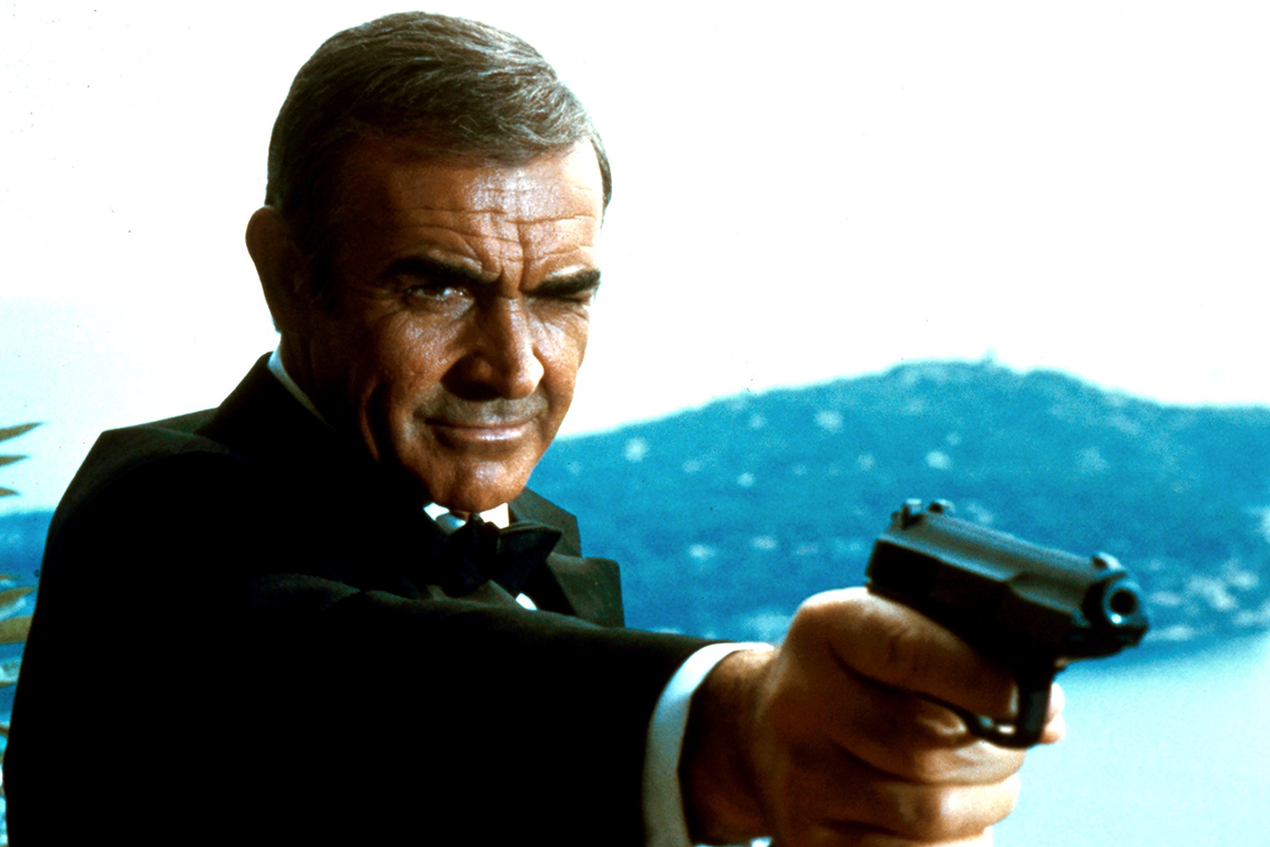 Sean Connery in "Never Say Never Again"