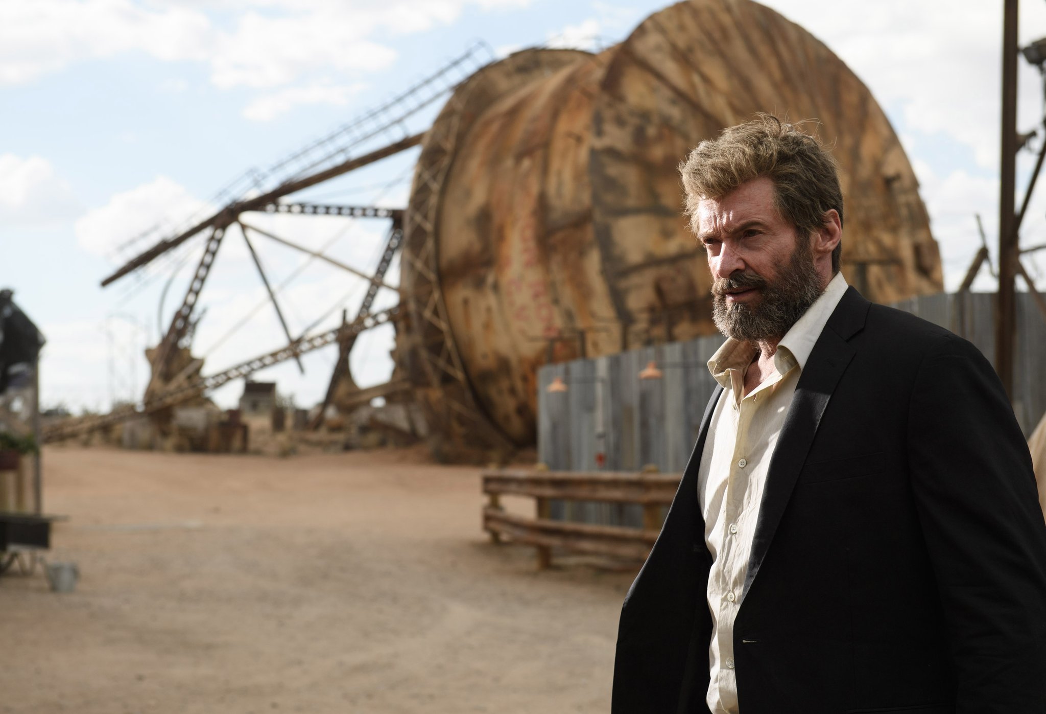 Hugh Jackman in "Logan"